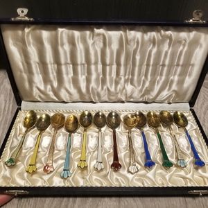 Vintage ELA Egon Lauridsen Gold Gilt Sterling Silv